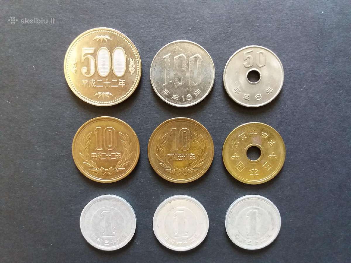 Japonijos monetos