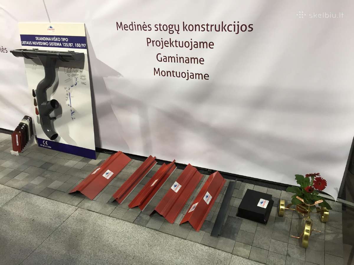 Tvoros, skardos lankstiniai, lietvamzdžiai - nuotraukos Nr. 2