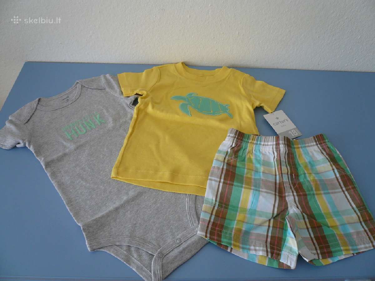 Carters vasariški komplektukai 18 mėn mažyliui - nuotraukos Nr. 3