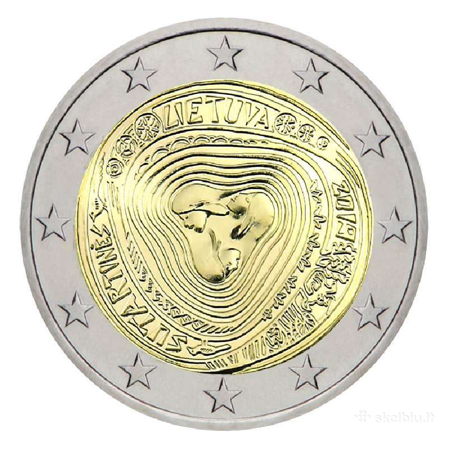 2 eurų moneta, skirta sutartinėms dainoms (bu) - nuotraukos Nr. 2
