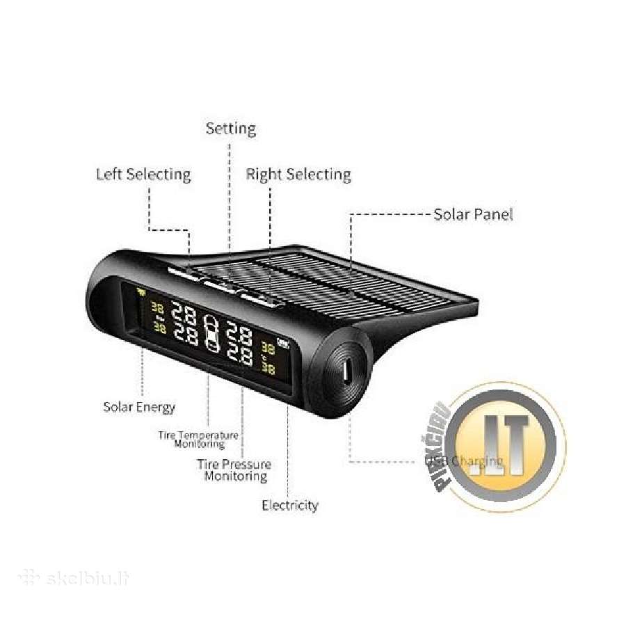 Naujiena! Tpms 37 Internal Padangų Slėgio Matuokli - nuotraukos Nr. 14