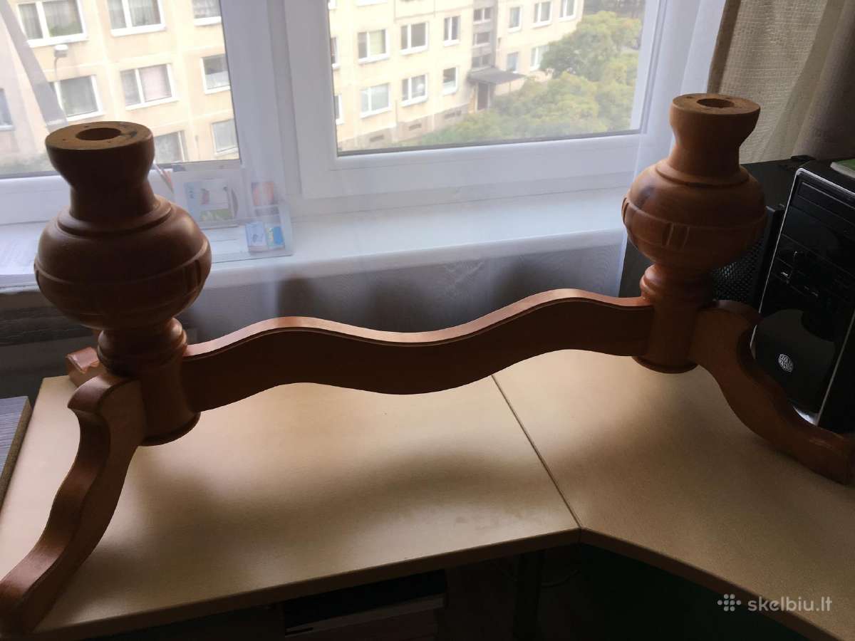 Kavos staliuko medinės kojos - nuotraukos Nr. 6