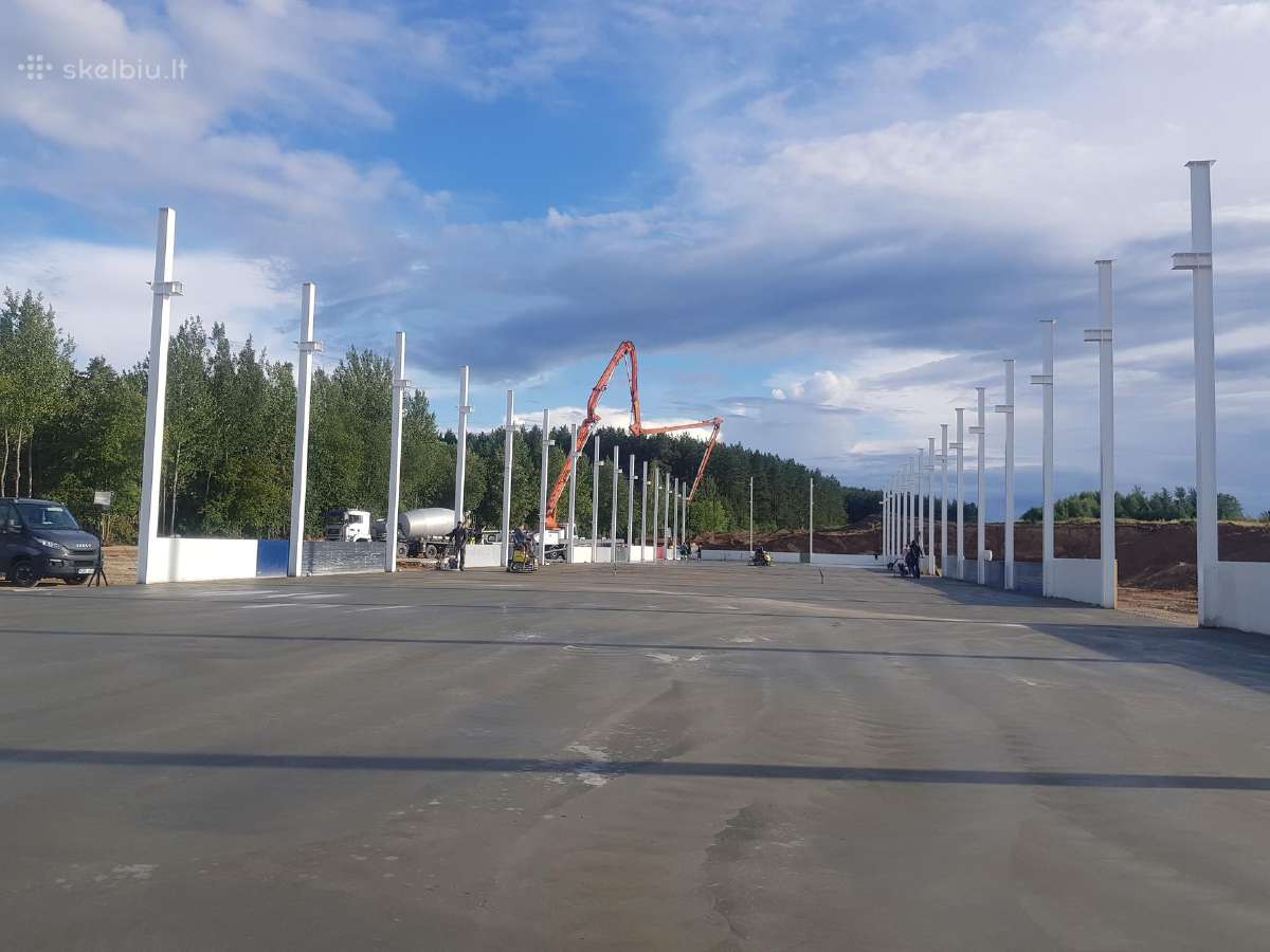 Pramoninių grindų betonavimas - nuotraukos Nr. 15