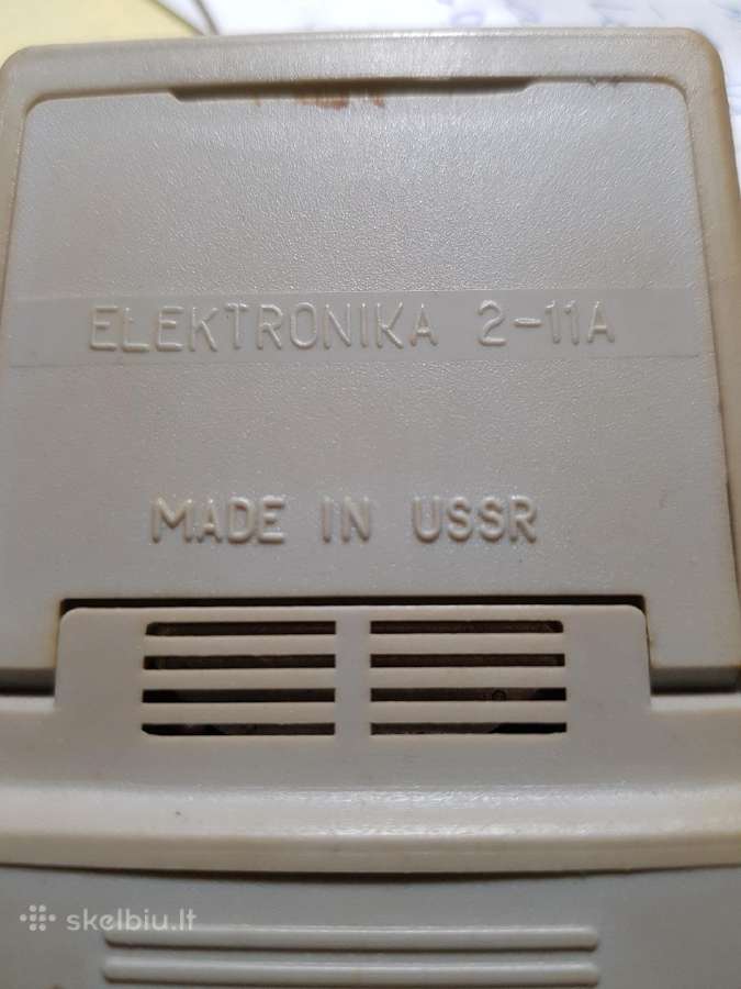 Stalo laikrodis Elektronika 2-11a - nuotraukos Nr. 2