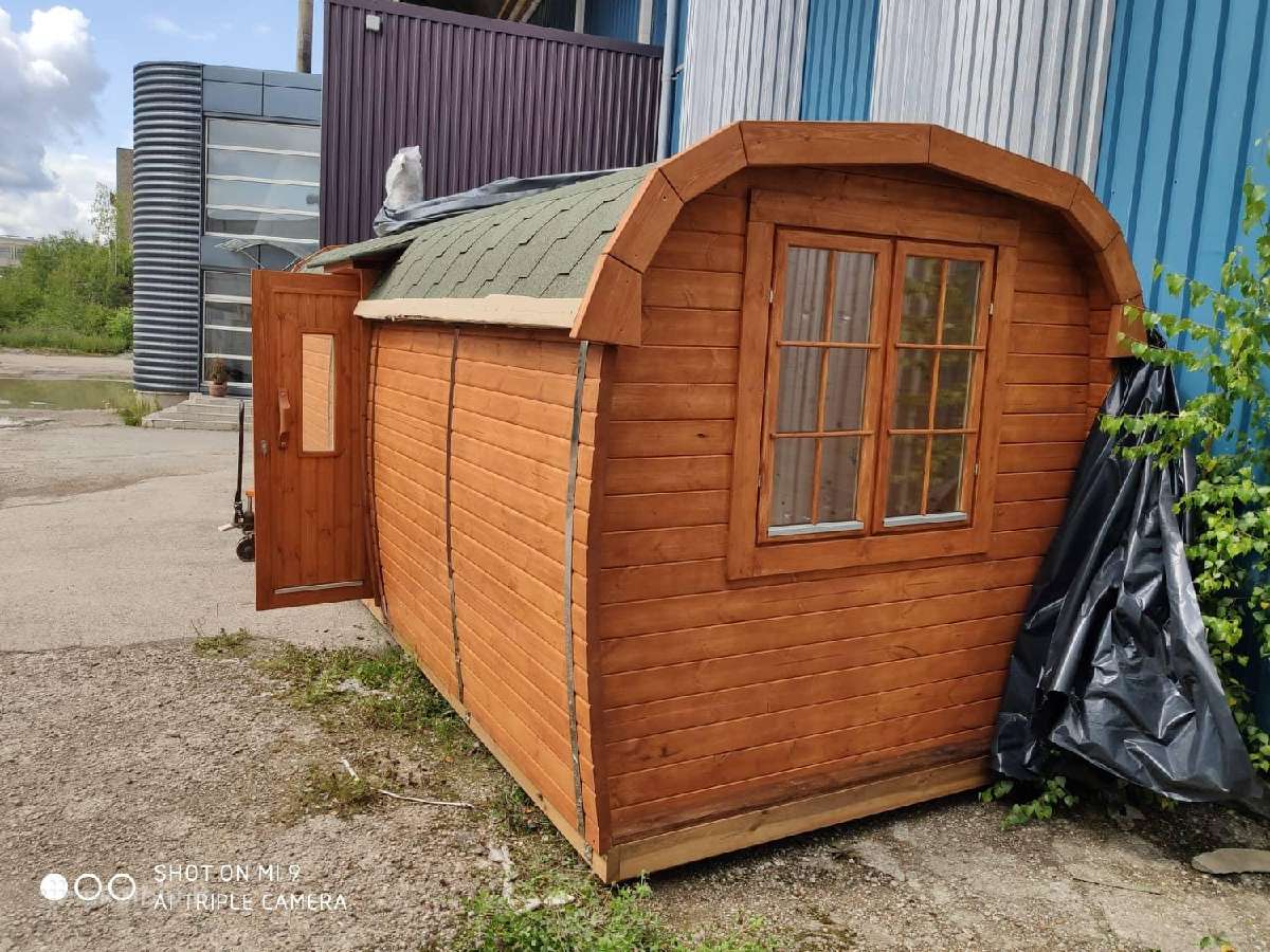Lauko pirtis- kvadratinė sauna 6m ilgio - nuotraukos Nr. 6