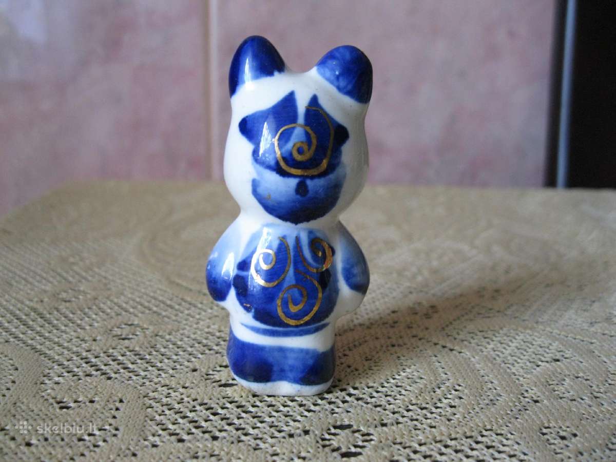 Porceliano Statulele - Parsiukas, Labai Gero Stovi - nuotraukos Nr. 5