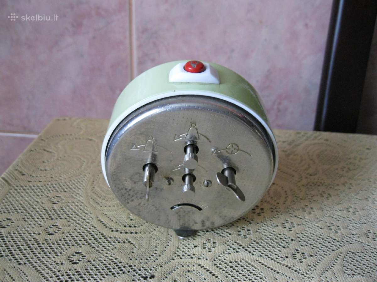 CCCP Budilnikas Laikrodis - Žadintuvas.zr. foto. - nuotraukos Nr. 5