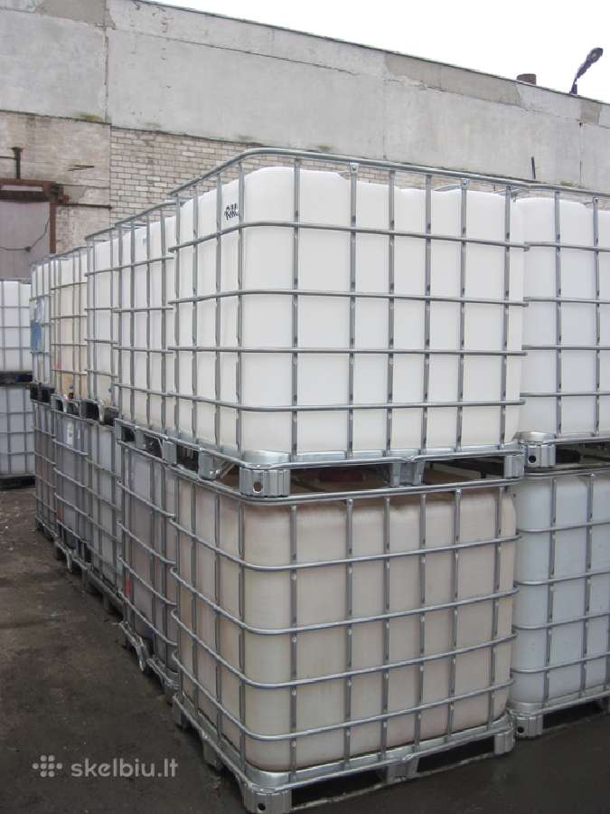 Talpos, backos, 1000 ltr. Litru ibc, konteineriai - nuotraukos Nr. 5