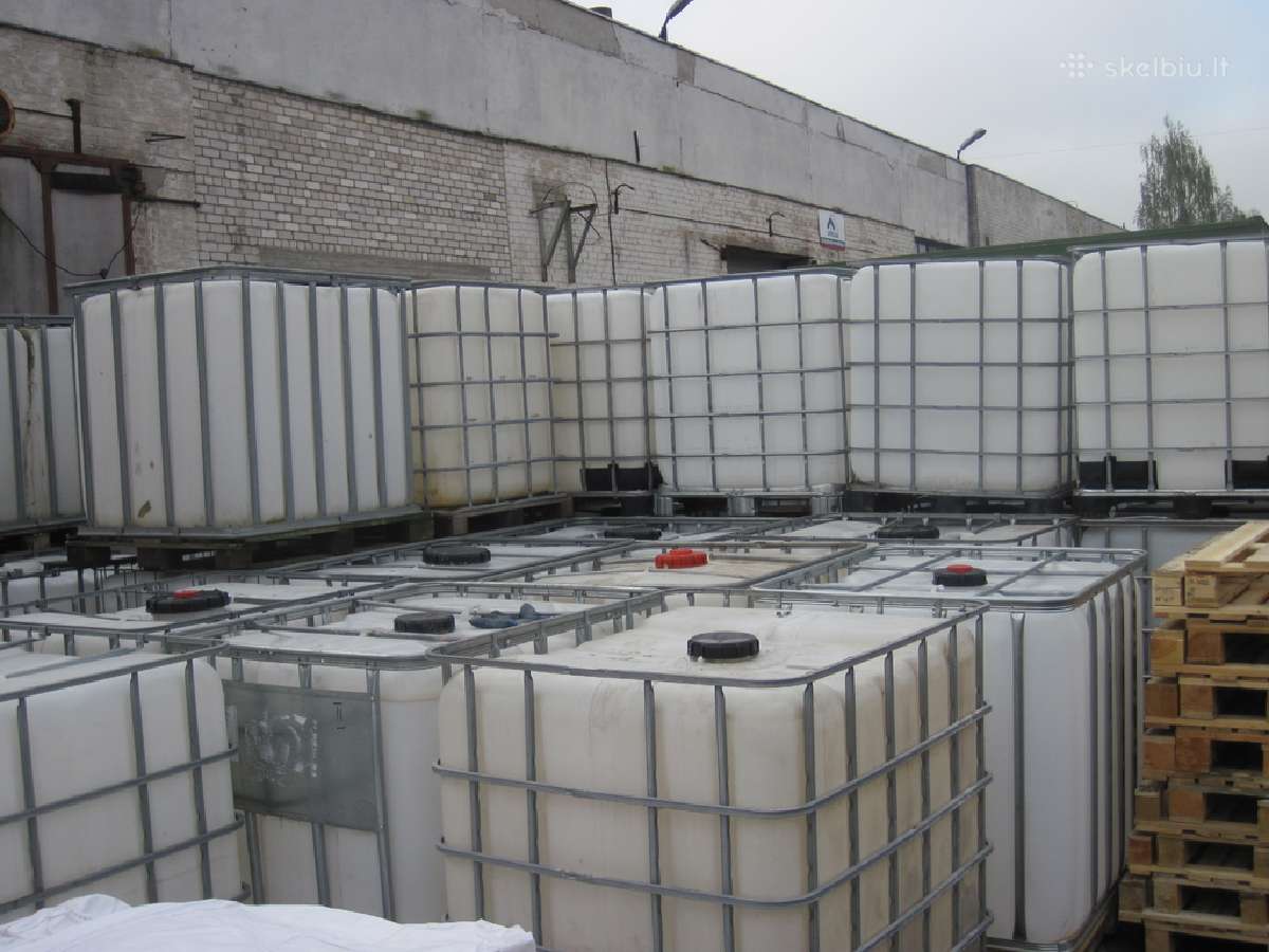 Parduodamos 1000 litru ibc talpos, konteineriai - nuotraukos Nr. 4