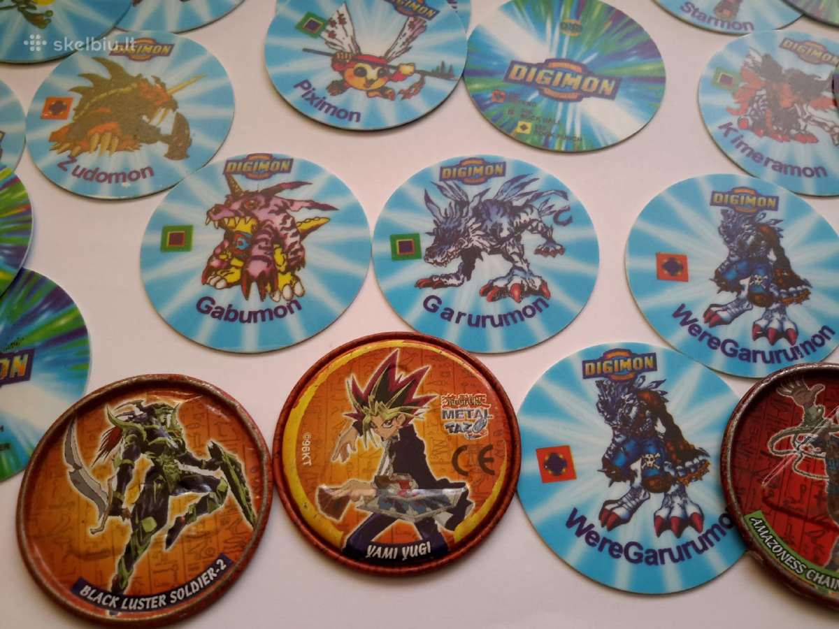 Digimon kepsai, Yu-gi-oh! Tazai - nuotraukos Nr. 9