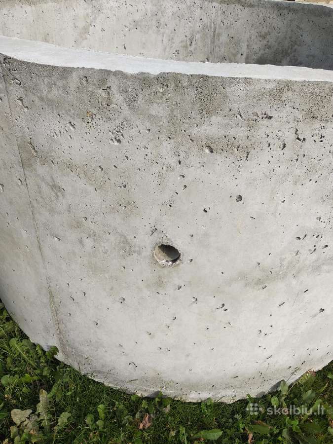 Betono gaminiai:ziedai,dangciai,dugnai. - nuotraukos Nr. 3