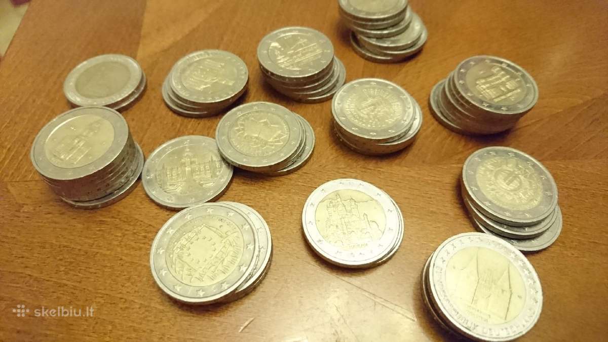 Vokietijos 2 eurų monetos | Skelbiu.lt Vokietijos 2 eurų monetos