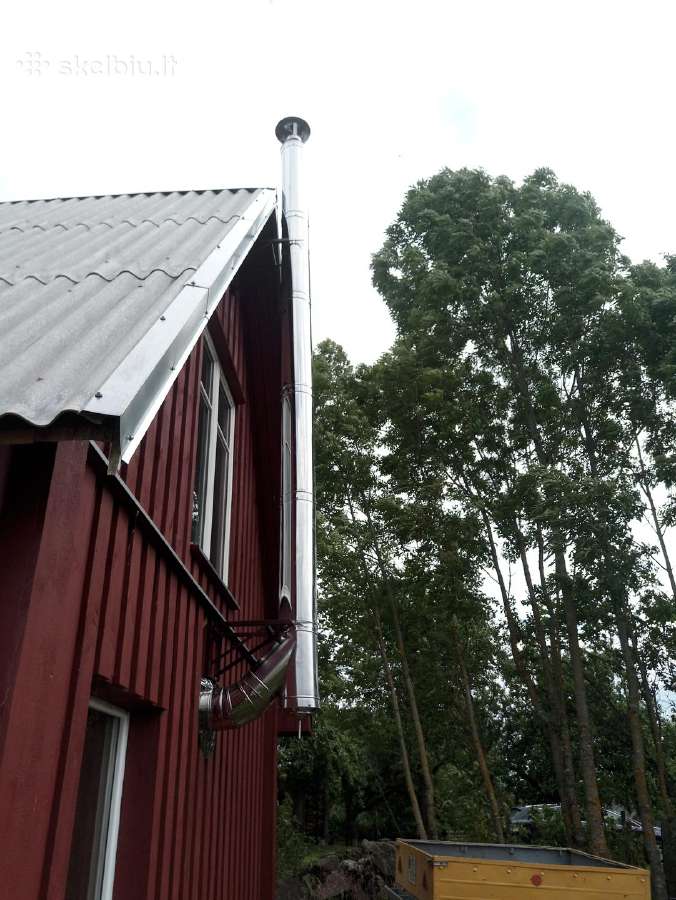 Pristatomi kaminai, kaminu ideklai, kaminai. - nuotraukos Nr. 6