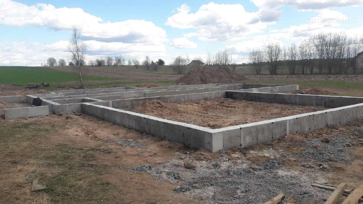 Pamatų įrengimas. Betonavimo darbai.cfa. - nuotraukos Nr. 13