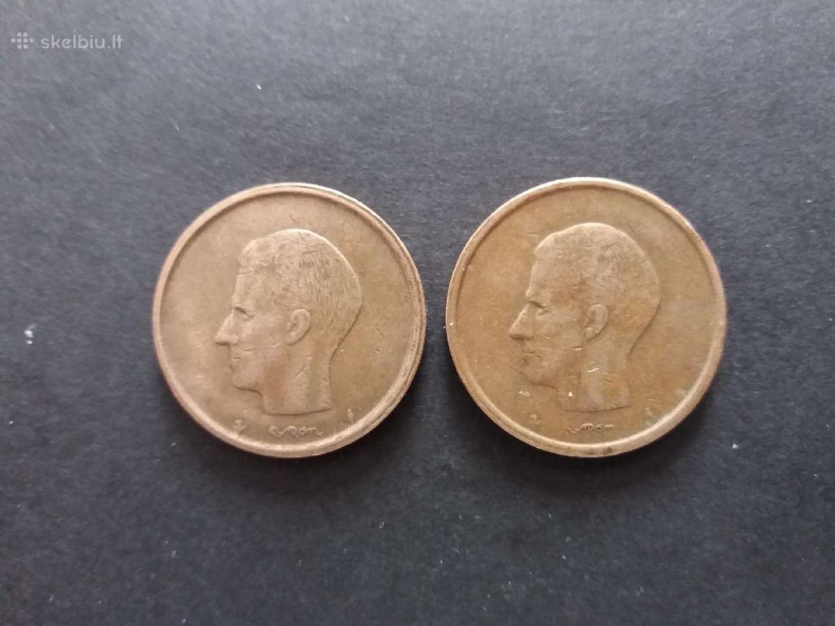 Belgijos Karalystės monetos - nuotraukos Nr. 3