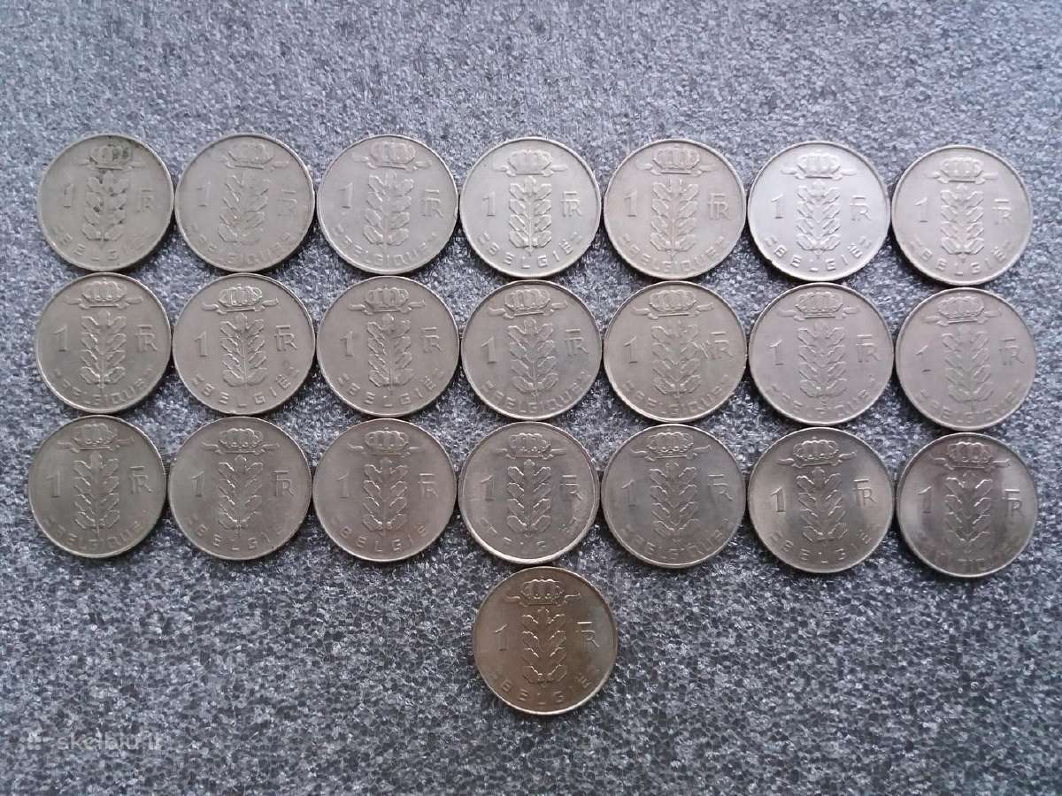 Belgijos Karalystės monetos - nuotraukos Nr. 10