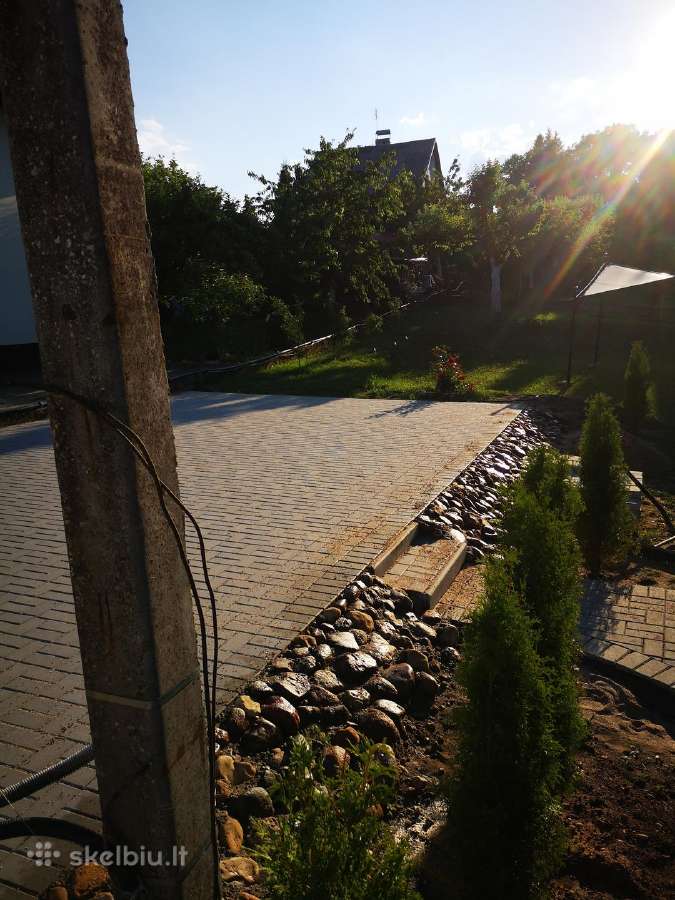 Trinkelių klojimas,pagrindų irengimas Kaune - nuotraukos Nr. 17