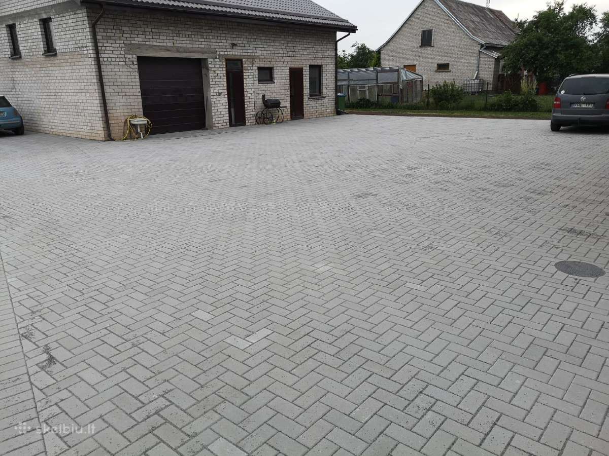 Trinkelių klojimas,pagrindų irengimas Kaune - nuotraukos Nr. 19