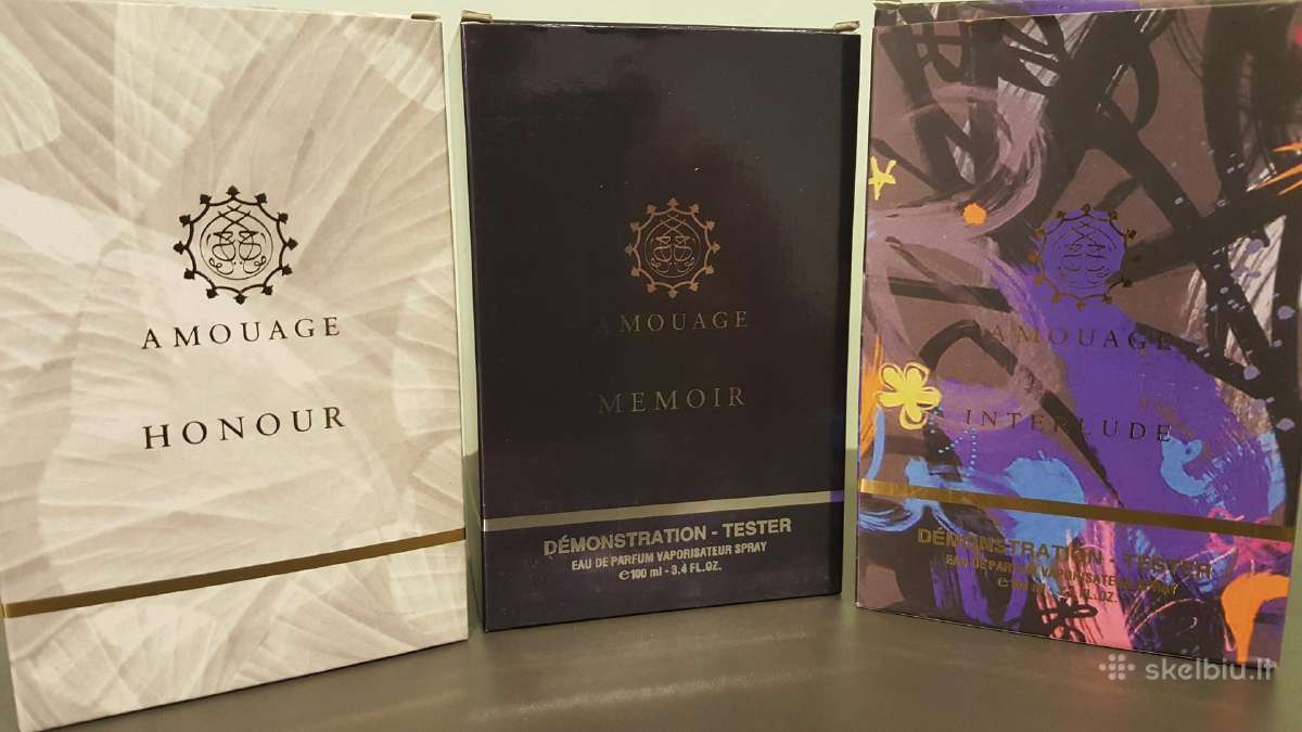 Testeriai: Amouage, Memo, Sospiro, Baccarat540 - nuotraukos Nr. 13