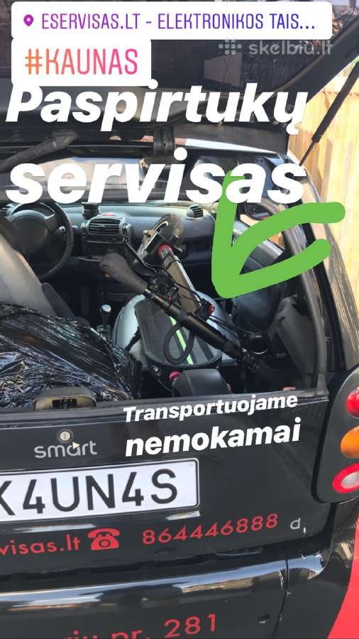 Paspirtukų remontas Kaune Padangų keitimas - nuotraukos Nr. 6
