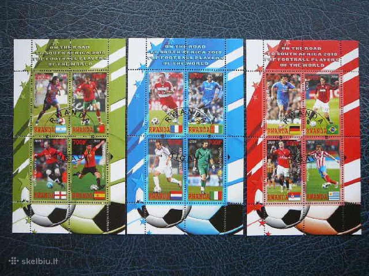 Futbolas Ruanda 2010 antsp. s679/1
