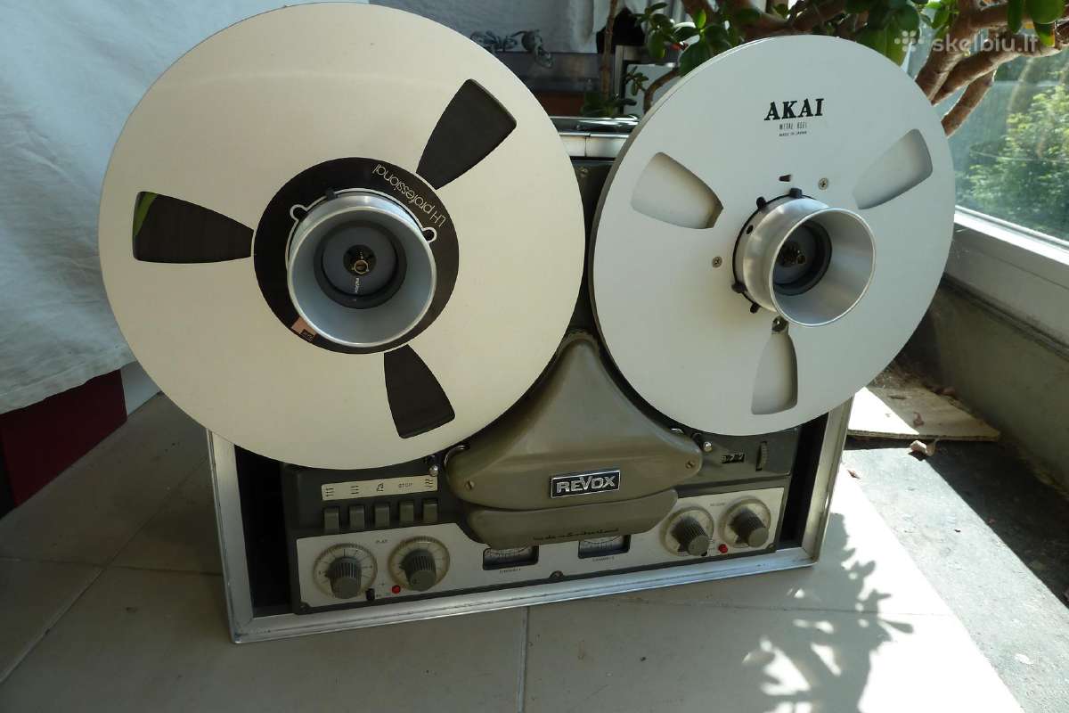Juostinis Akai Revox Sony Teac Technics Союз Олимп - nuotraukos Nr. 23