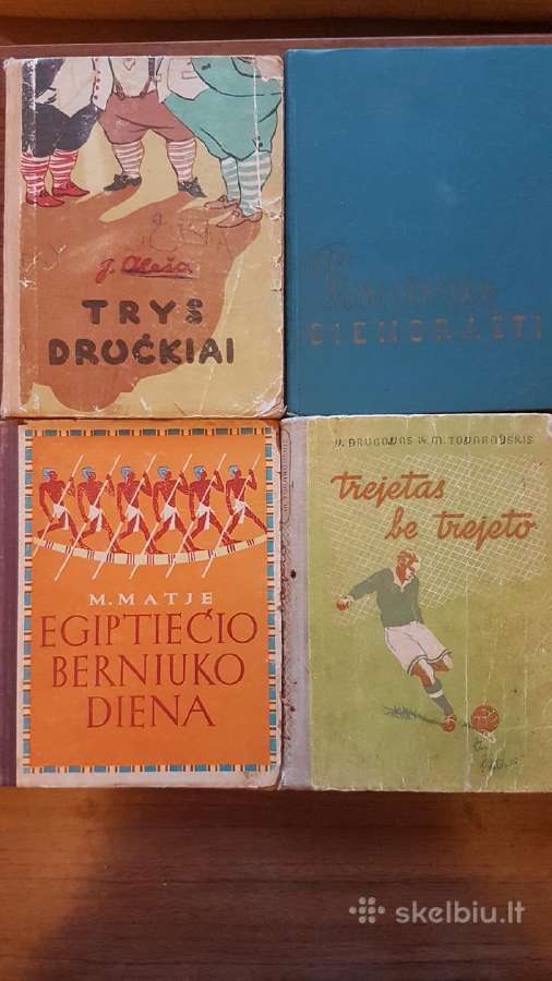 Seno leidimo knygos vaikams ir kitos