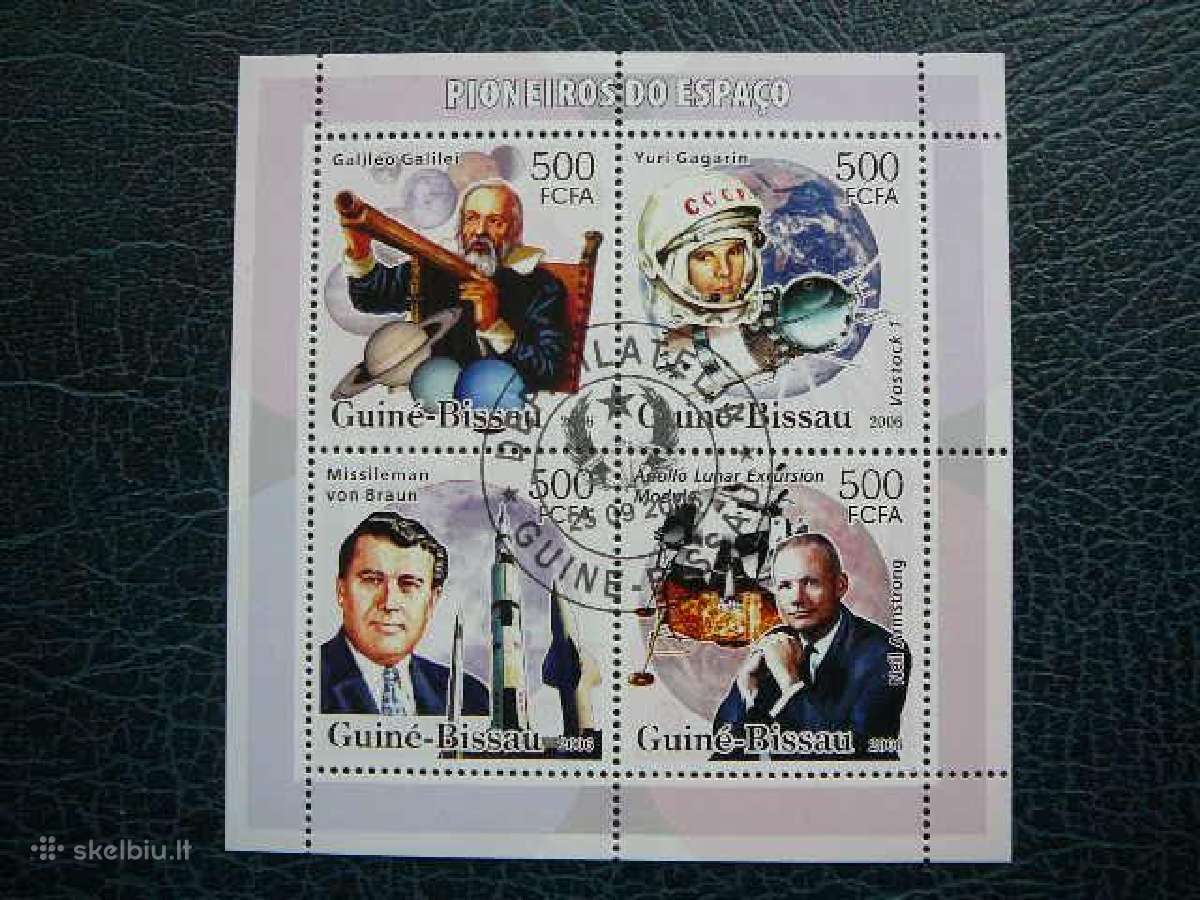 Kosmosas Astronomai G. Bisau 2006 antsp. gb894