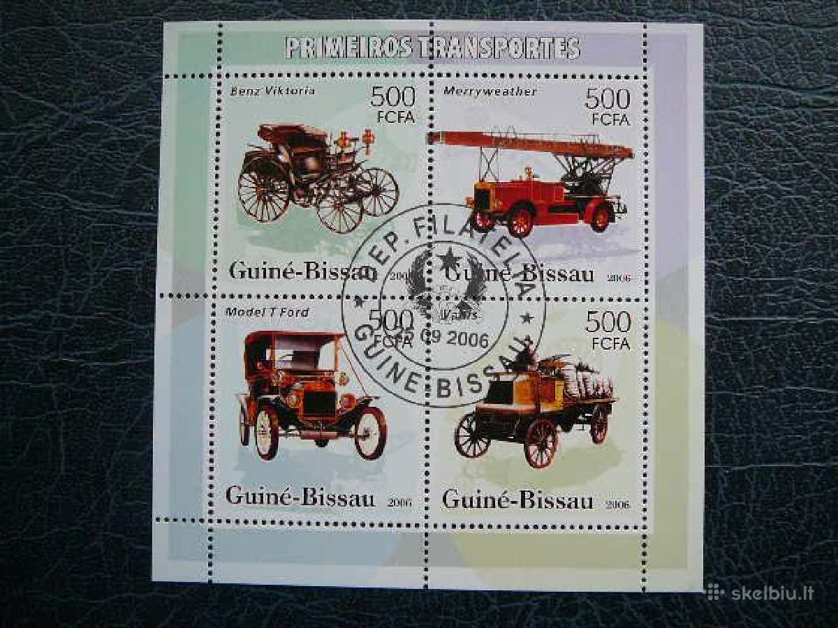 Automobiliai Gv. Bisau 2006 antsp. gb892