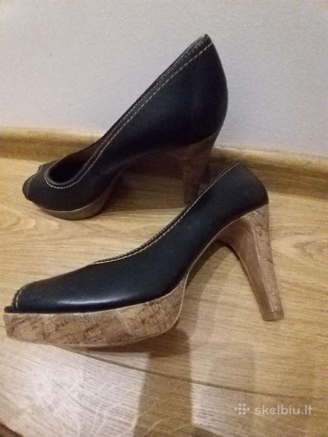 Nauji natūralios odos Lorenzo bateliai tik 15eur