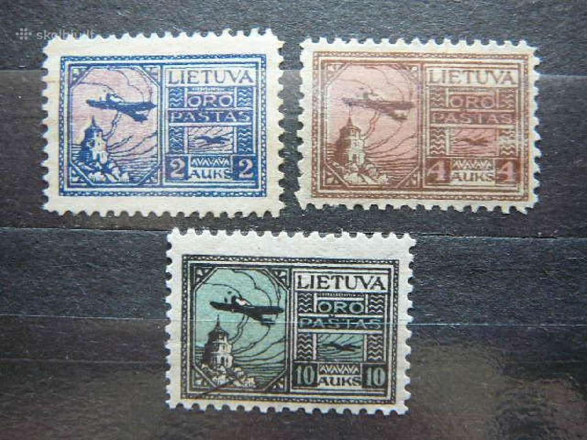 Lietuva 1922 Lektuvai svarus Mlh lit121/3s