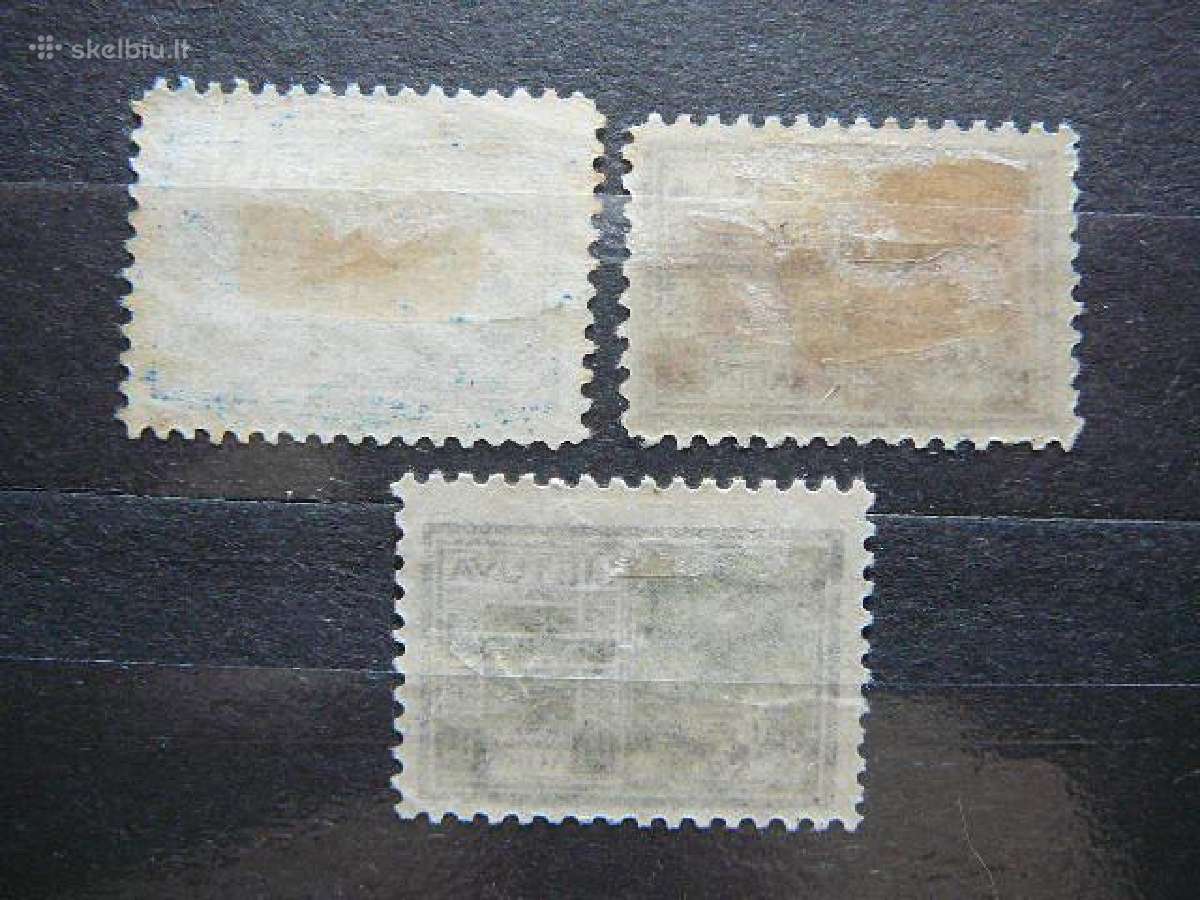 Lietuva 1922 Lektuvai svarus Mlh lit121/3s - nuotraukos Nr. 2