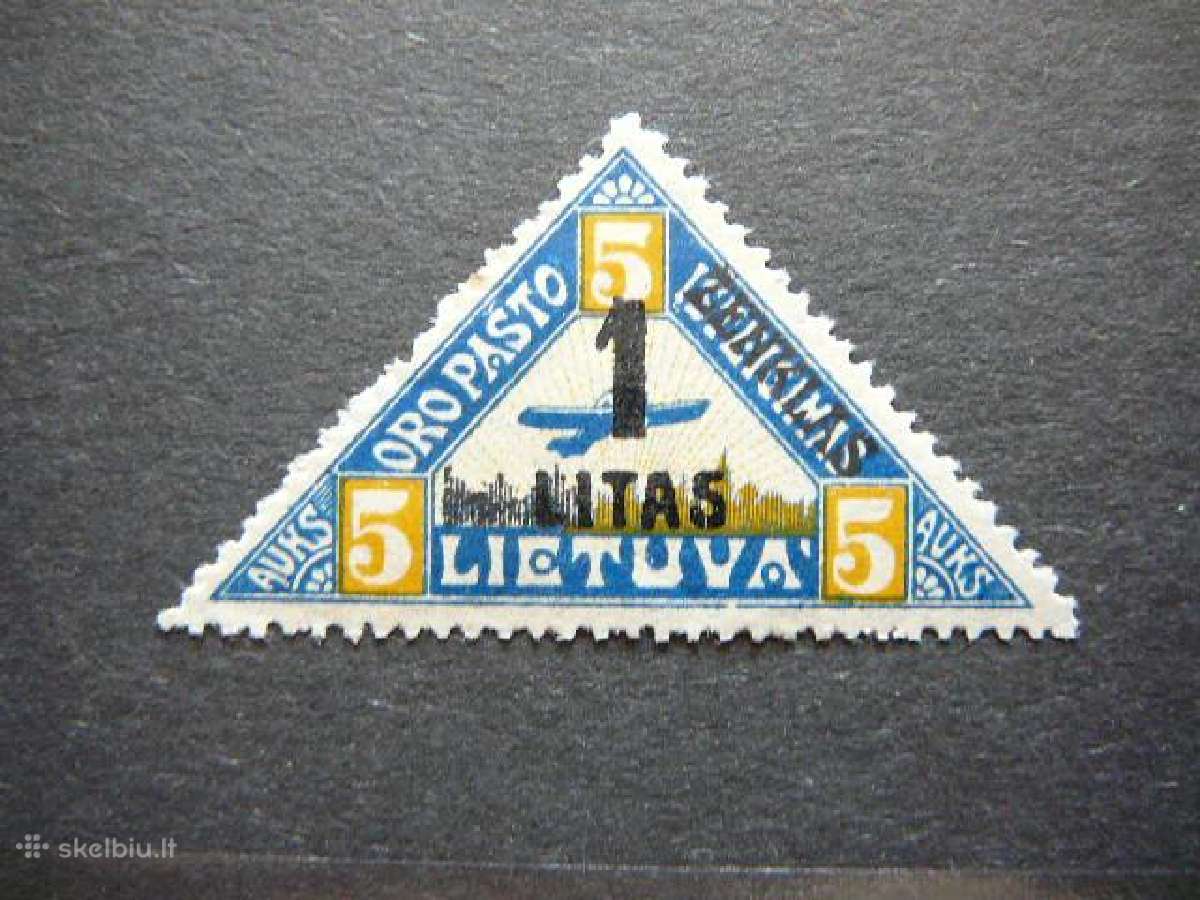 Lietuva 1922 Oro pastas svarus Mlh lit186s