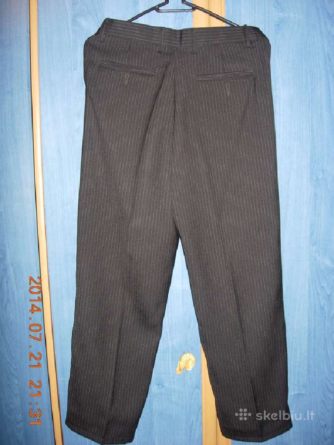Kostiumas 3-jų dalių 164-178cm ugiui 40eur, kelnės - nuotraukos Nr. 9