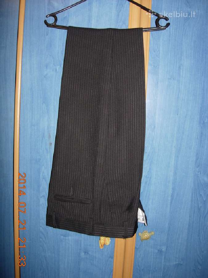Kostiumas 3-jų dalių 164-178cm ugiui 40eur, kelnės - nuotraukos Nr. 10