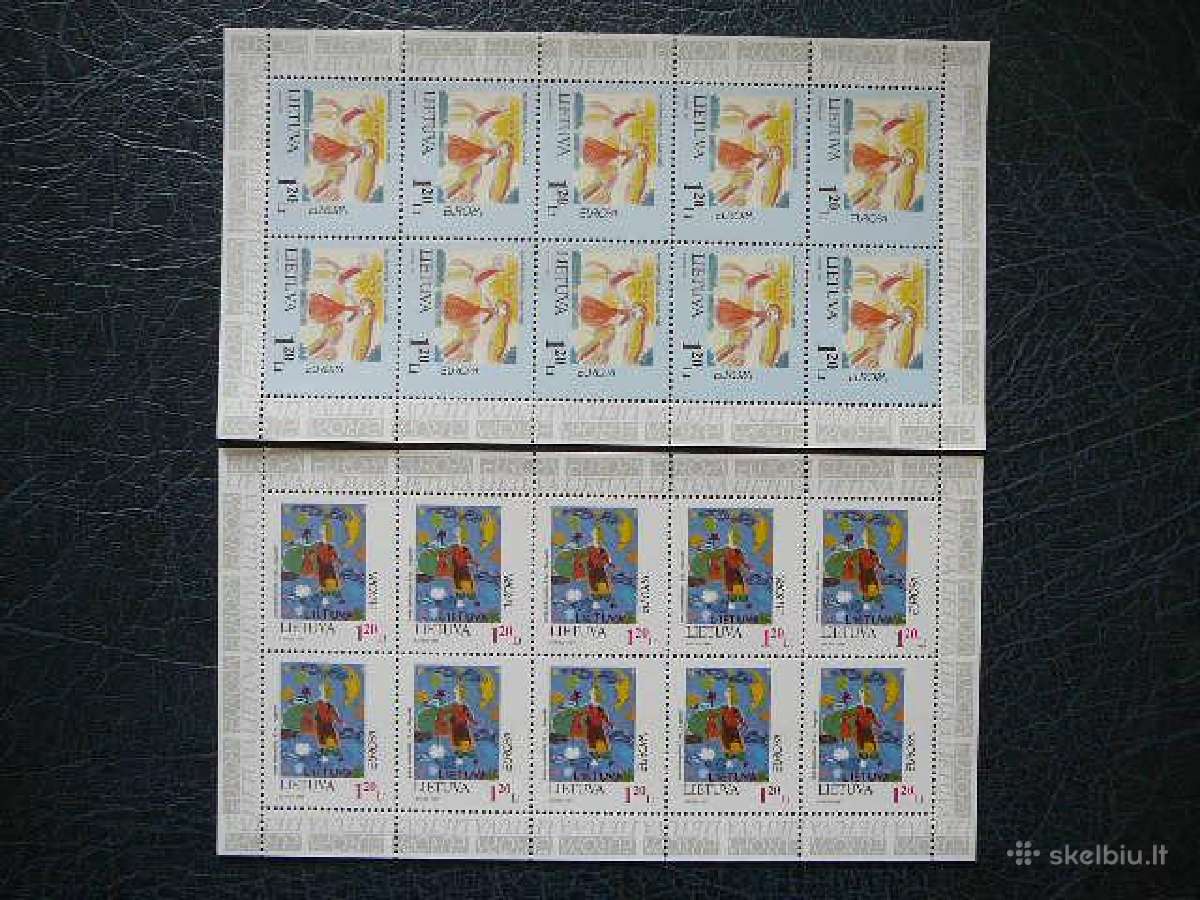 Lietuva 1997 Europa 2x klb. lit636kl