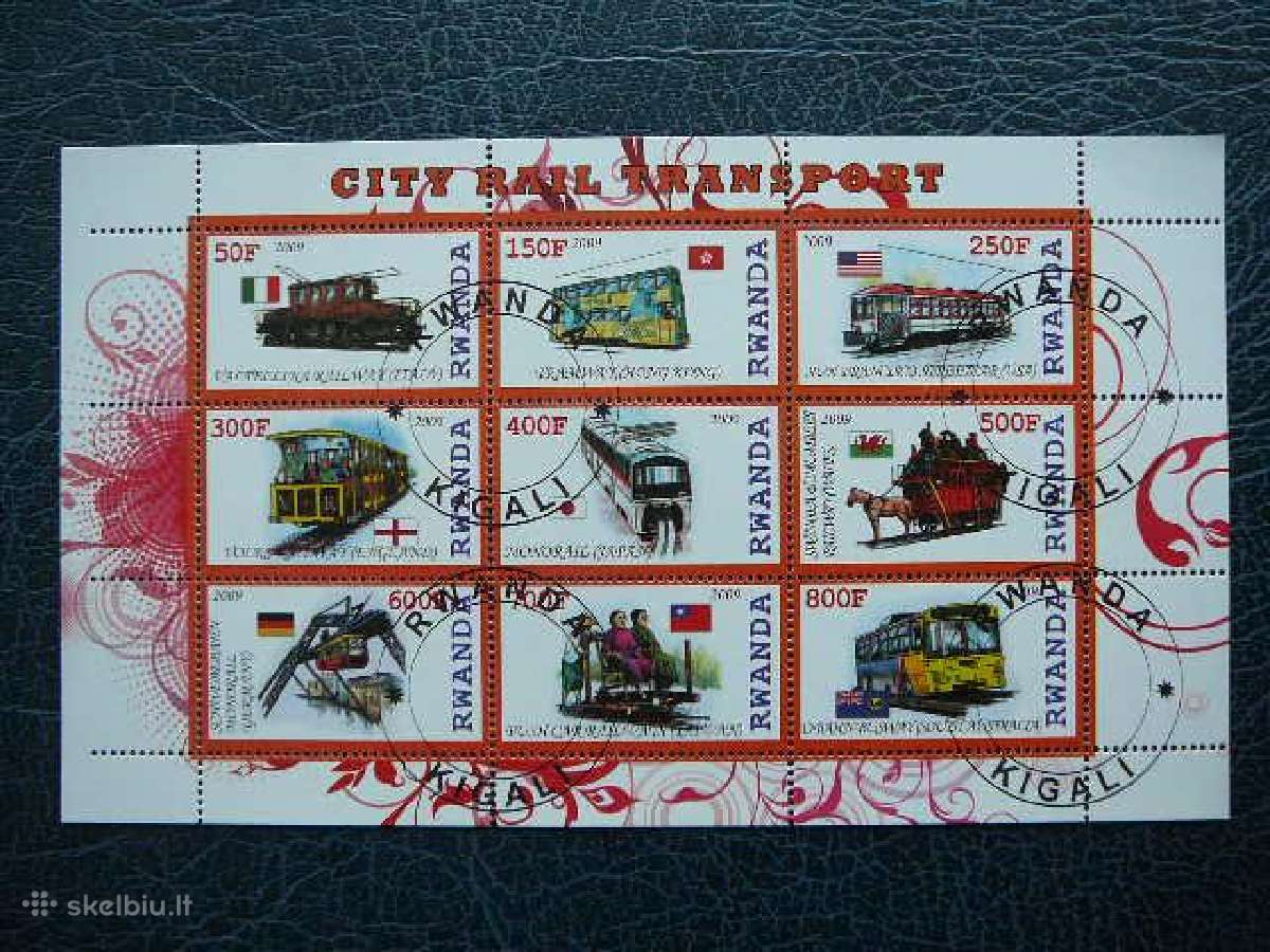 Miesto transportas Ruanda 2009 antsp. s574
