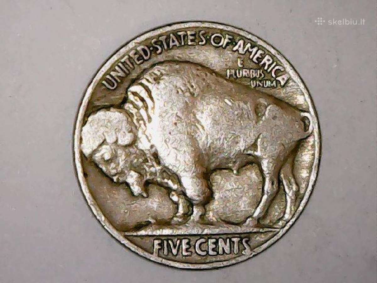JAV 5 centai, 1930 - nuotraukos Nr. 2