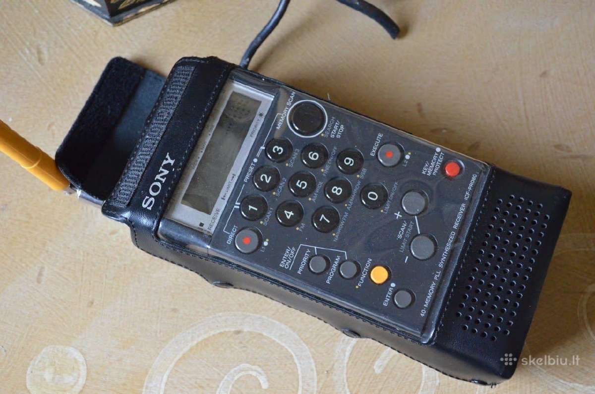 Sony Radijo imtuvas Icf-pro70 , Icf-pro80 | Skelbiu.lt Sony Radijo imtuvas Icf-pro70 , Icf-pro80