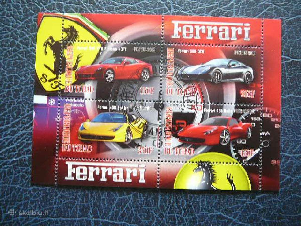 Automobiliai Ferrari Cadas 2012 antsp. g539