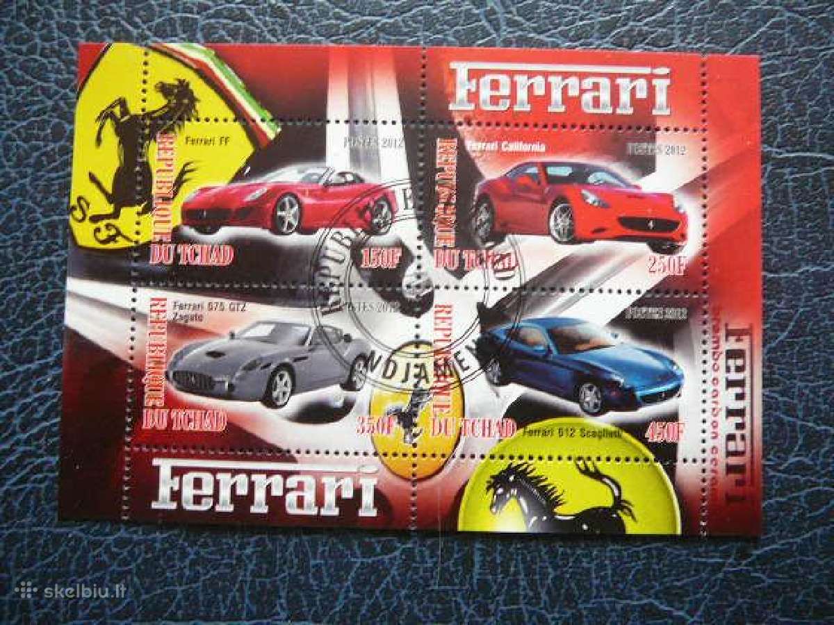Automobiliai Ferrari Cadas 2012 antsp. g540