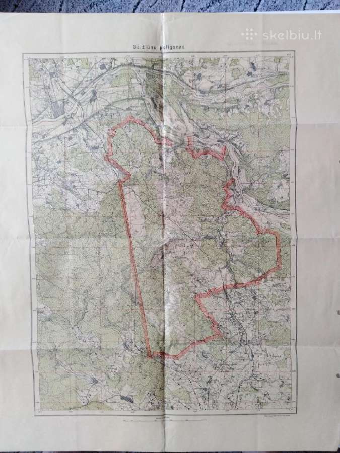 Tarpukariniai Lietuvos žemelapiai - nuotraukos Nr. 19