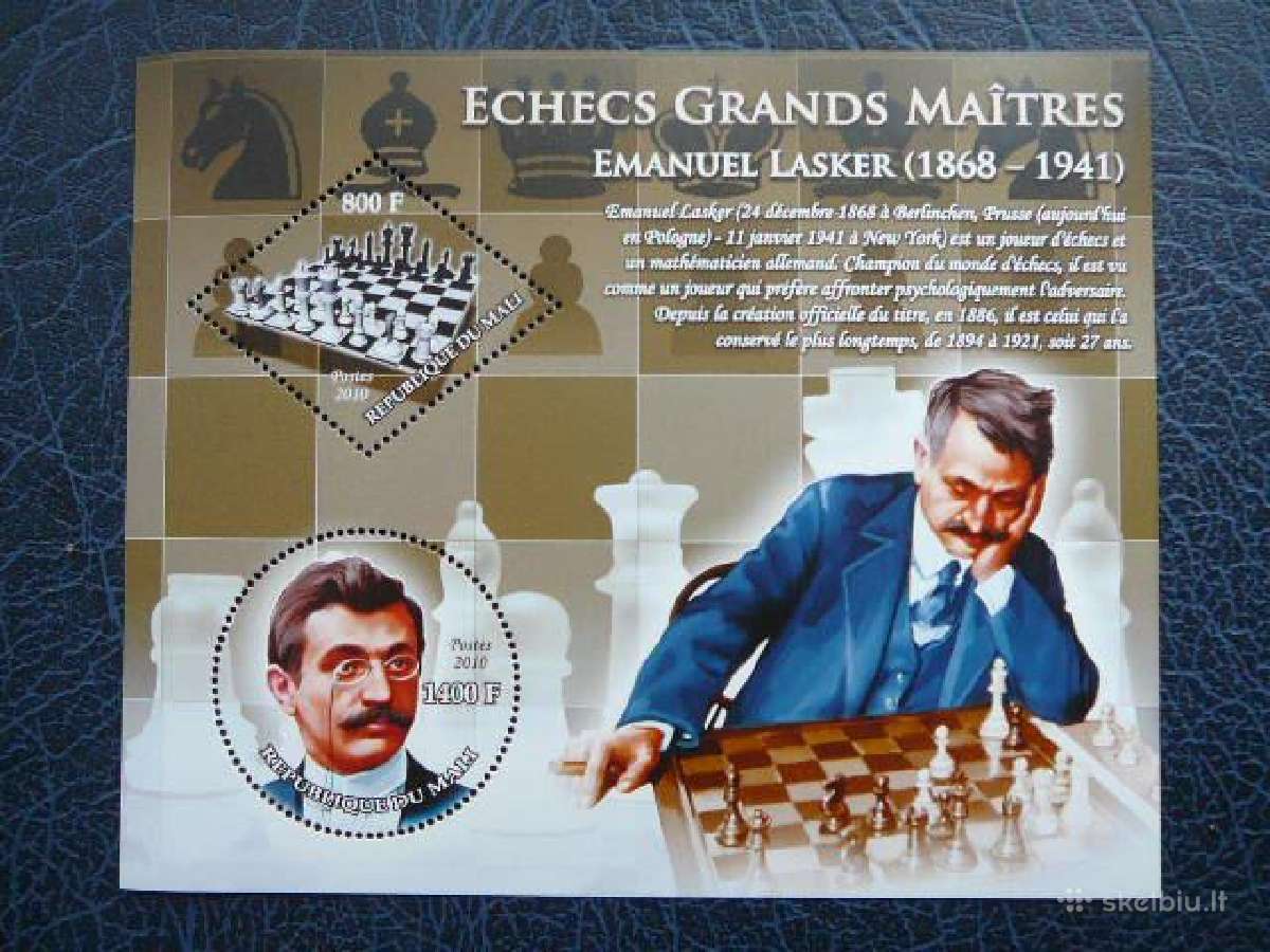 Sachmatai E. Laskeris svarus #m1041