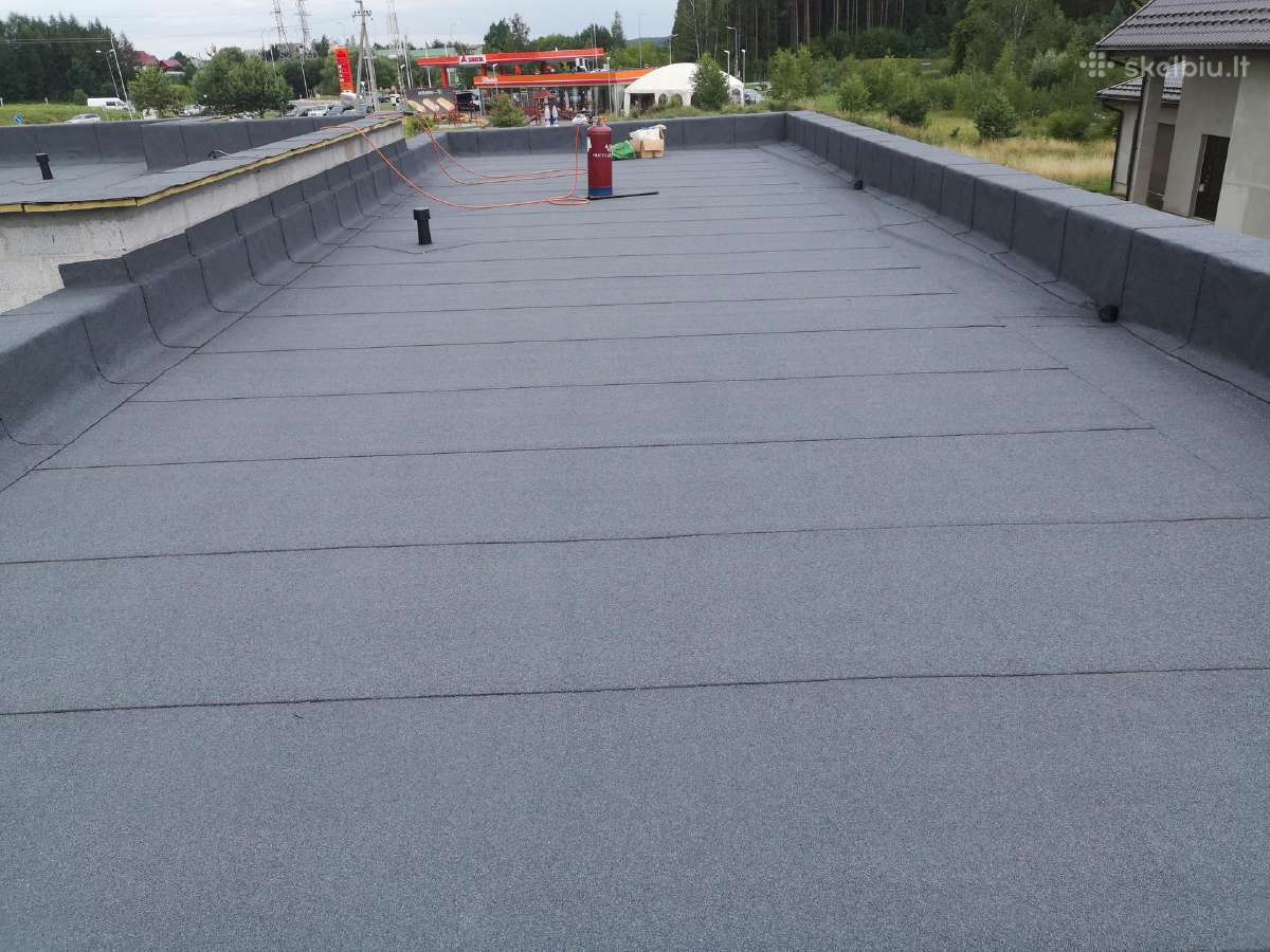 Stogų dengimas prilydomąja danga ir pvc stogai - nuotraukos Nr. 3