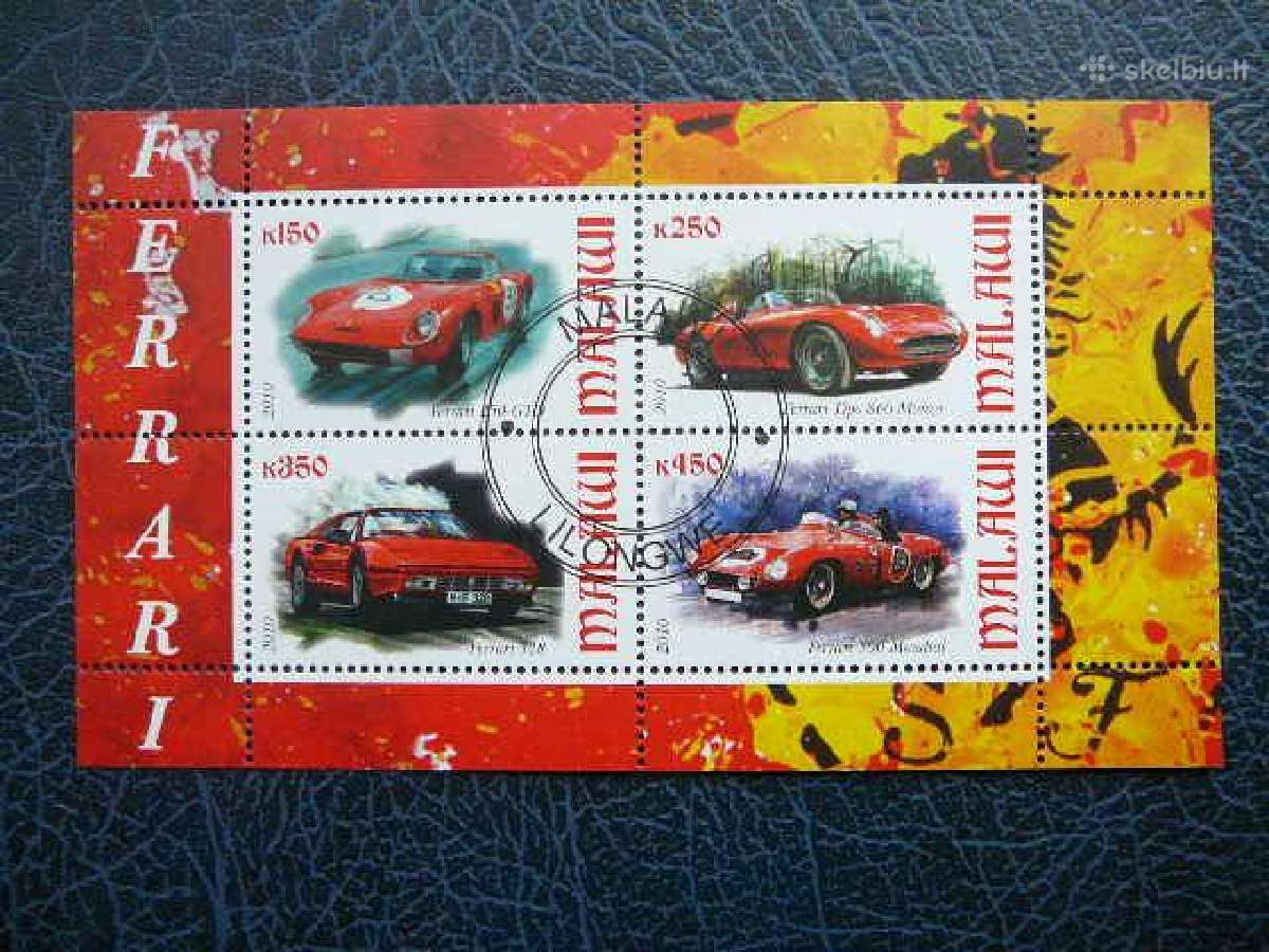 Automobiliai Ferrari Malavis 2010 antsp. g152
