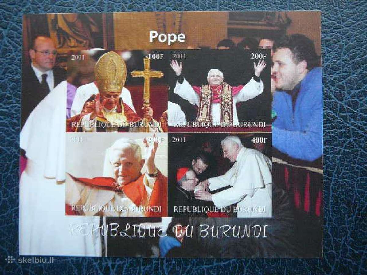 Popiezius Burundis 2011 svarus c1865b