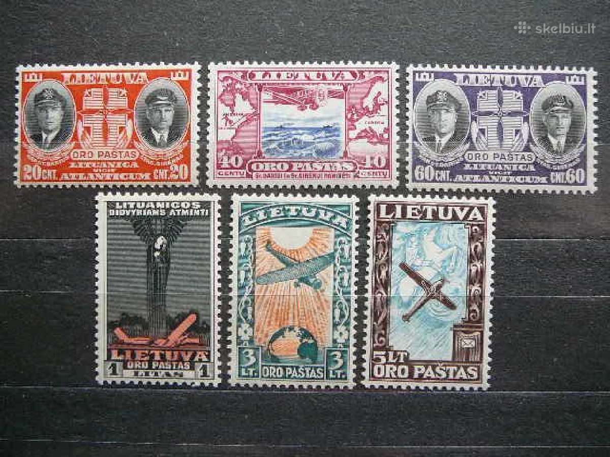Lietuva 1934 Darius ir Girenas lit385smn