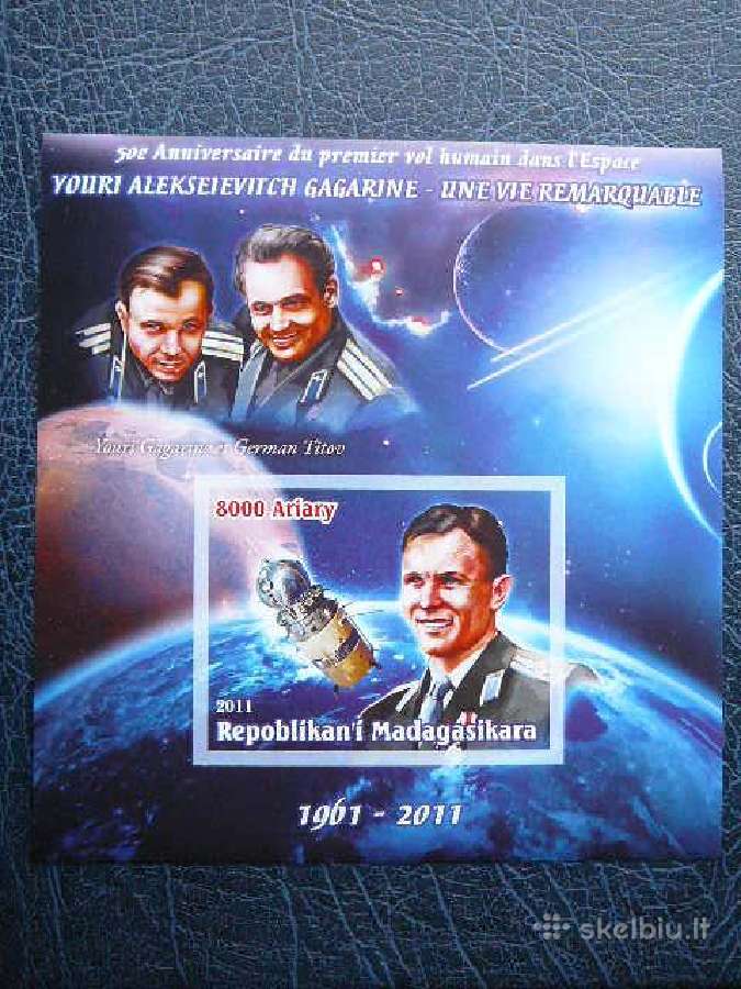Kosmosas J. Gagarinas svarus #1103 be dant.