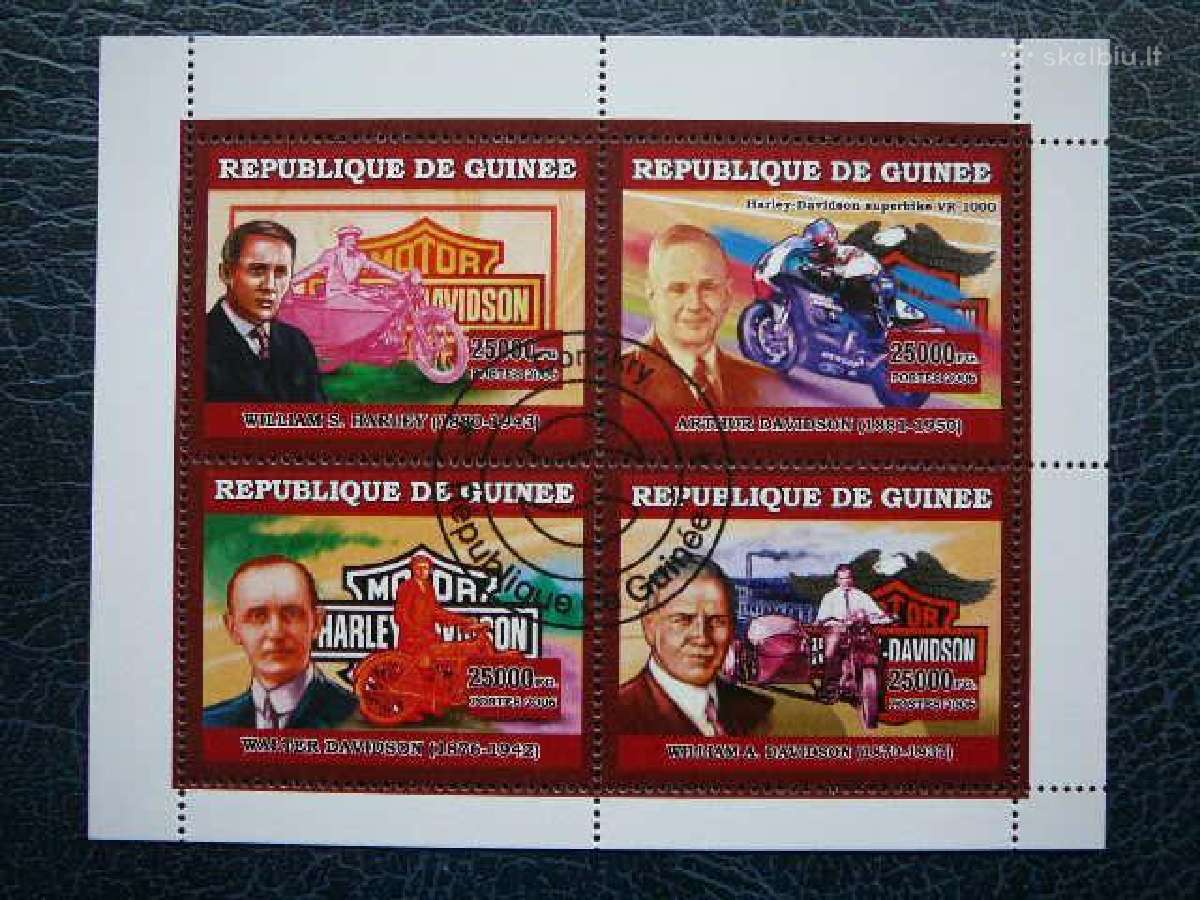Motociklai Gvineja 2006 antsp. gvn26