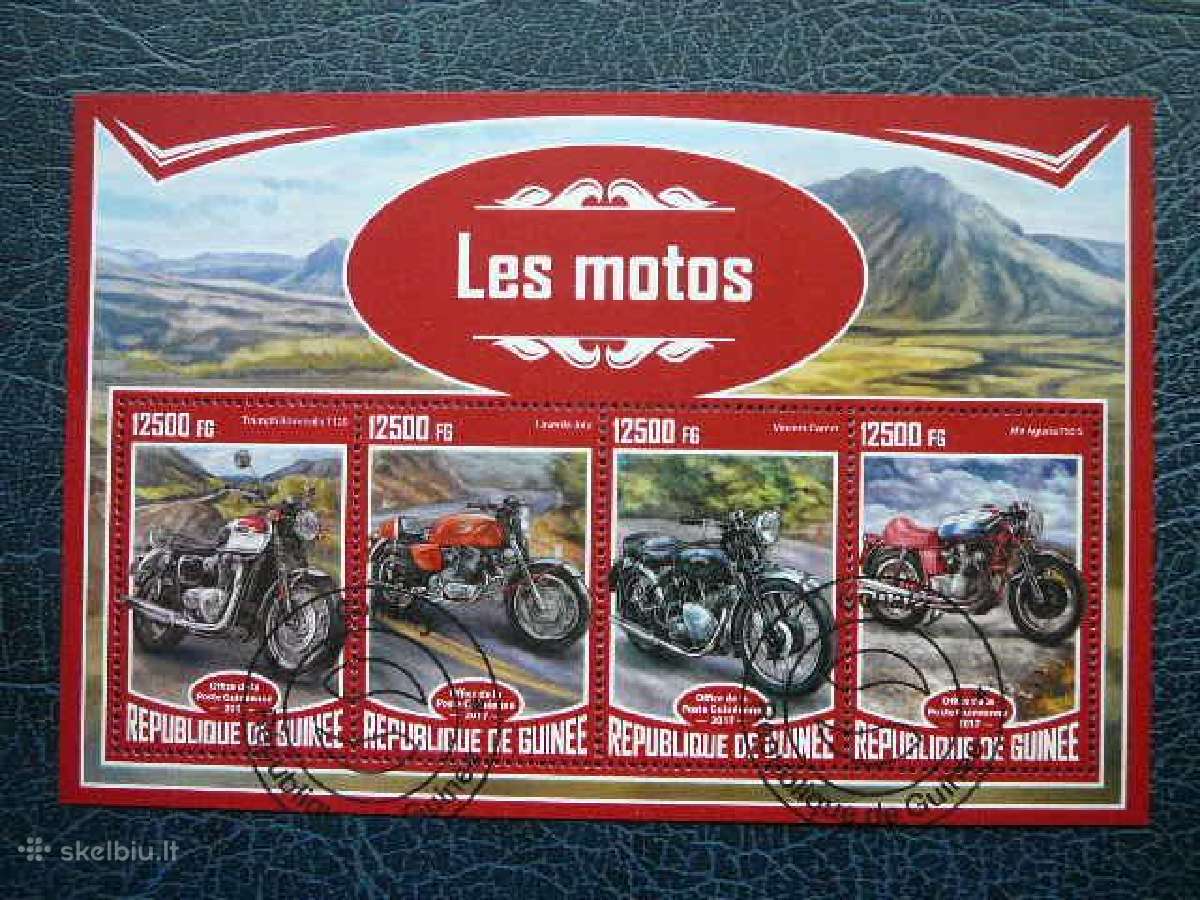 Motociklai Gvineja 2017 antsp. gvn27
